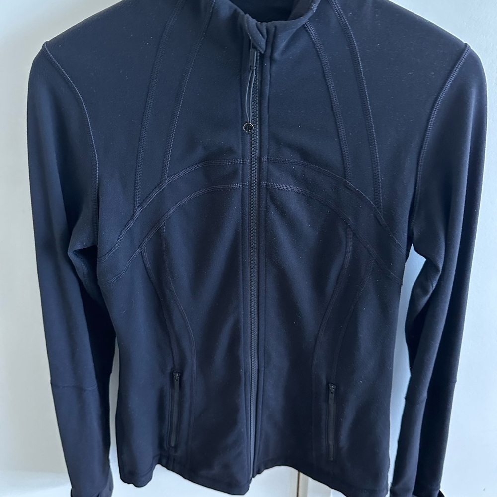 Lululemon Black Define Zip Up Jacket. Black, Size 8
